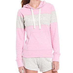 Nike Gym Vintage Colorblock Just Do It Logo Hoodie